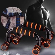 2 Pieces/Pair High Strength Push Up Bar Frame Body Building Fitness Equipments Home Gym Muscle Training Tools 22*12*13.5cm Portable